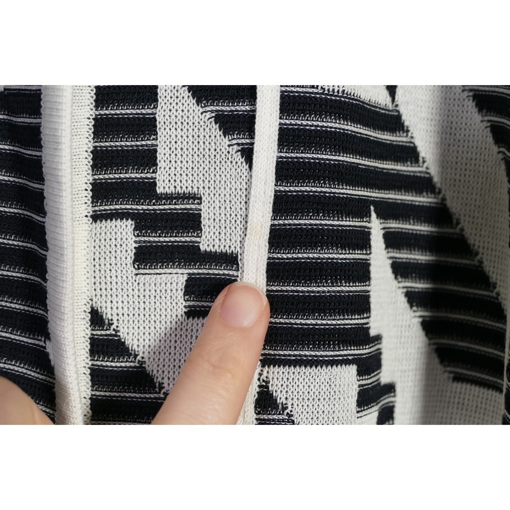 Ming Wang Womens 3/4 Sleeve Knit Cardigan Jacket Size 1X Career Artsy Business - Picture 10 of 10
